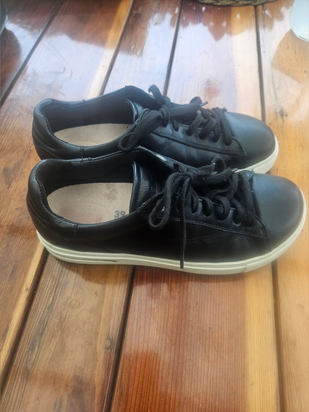 Birkenstock Bend Low II Leather Sneaker | Black